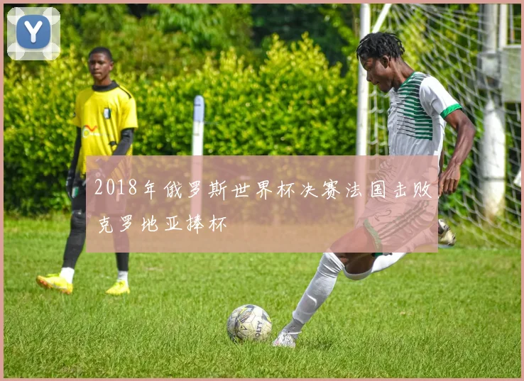 2018年俄罗斯世界杯决赛法国击败克罗地亚捧杯